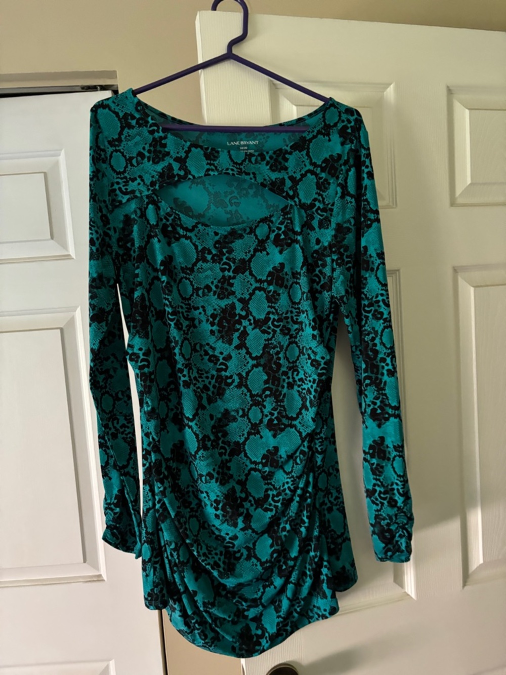 Green top (snakeskin)